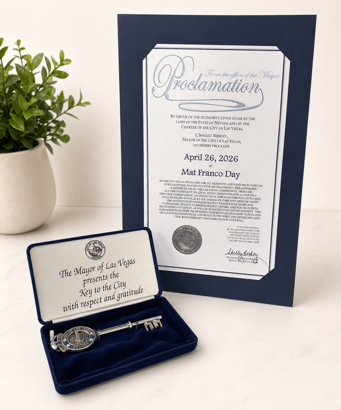 Mat Franco Day Proclamation