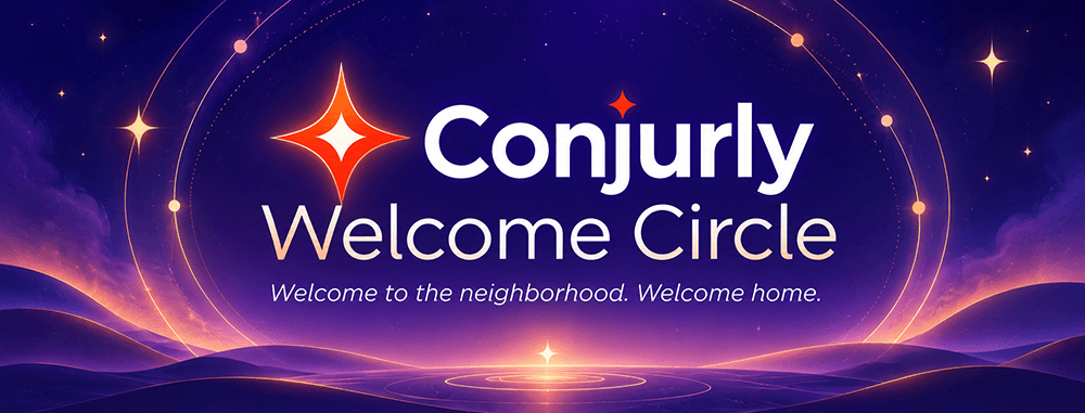Conjurly Welcome Circle
