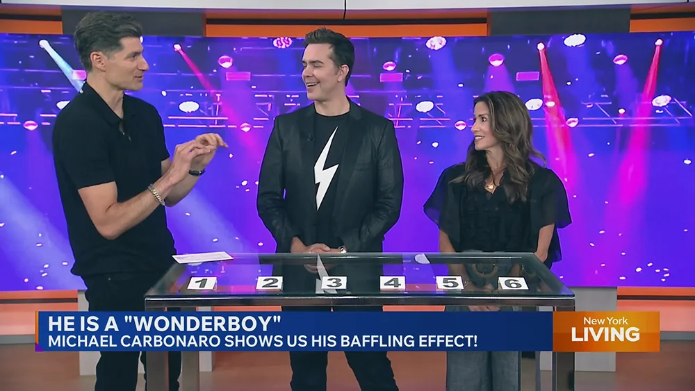 Magician Michael Carbonaro on NY Living