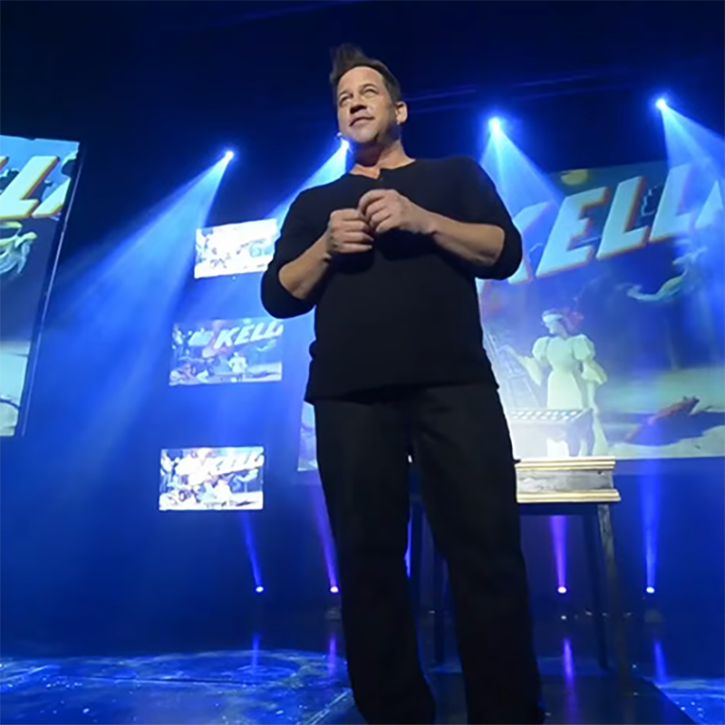 Bobby Borgia performing aboard cruise ship